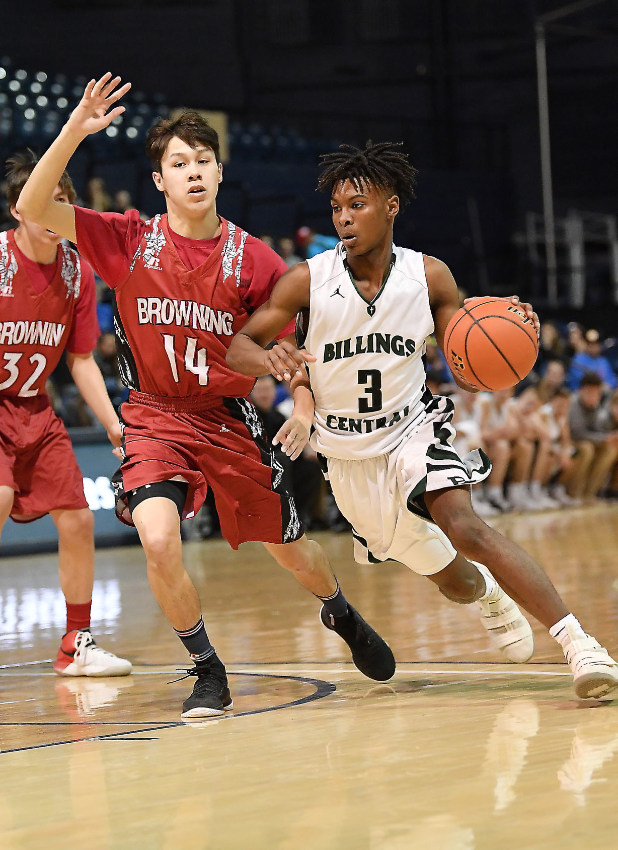 Billings Central vs. Browning Class A boys
